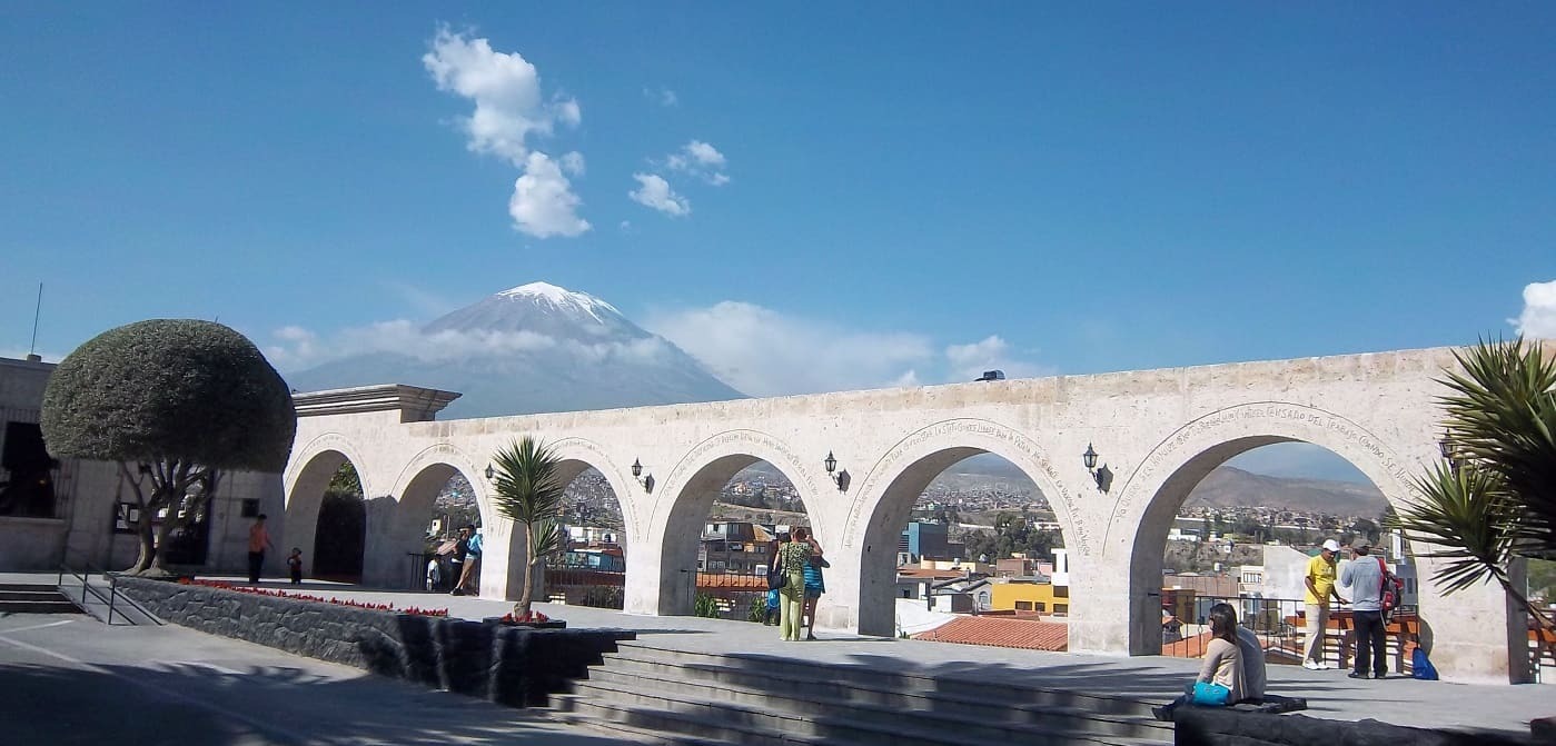 Yanahuara city sigth